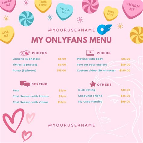 free onlyfans menu template|OnlyFans Menu Ideas, Tips & Examples (3 Free。